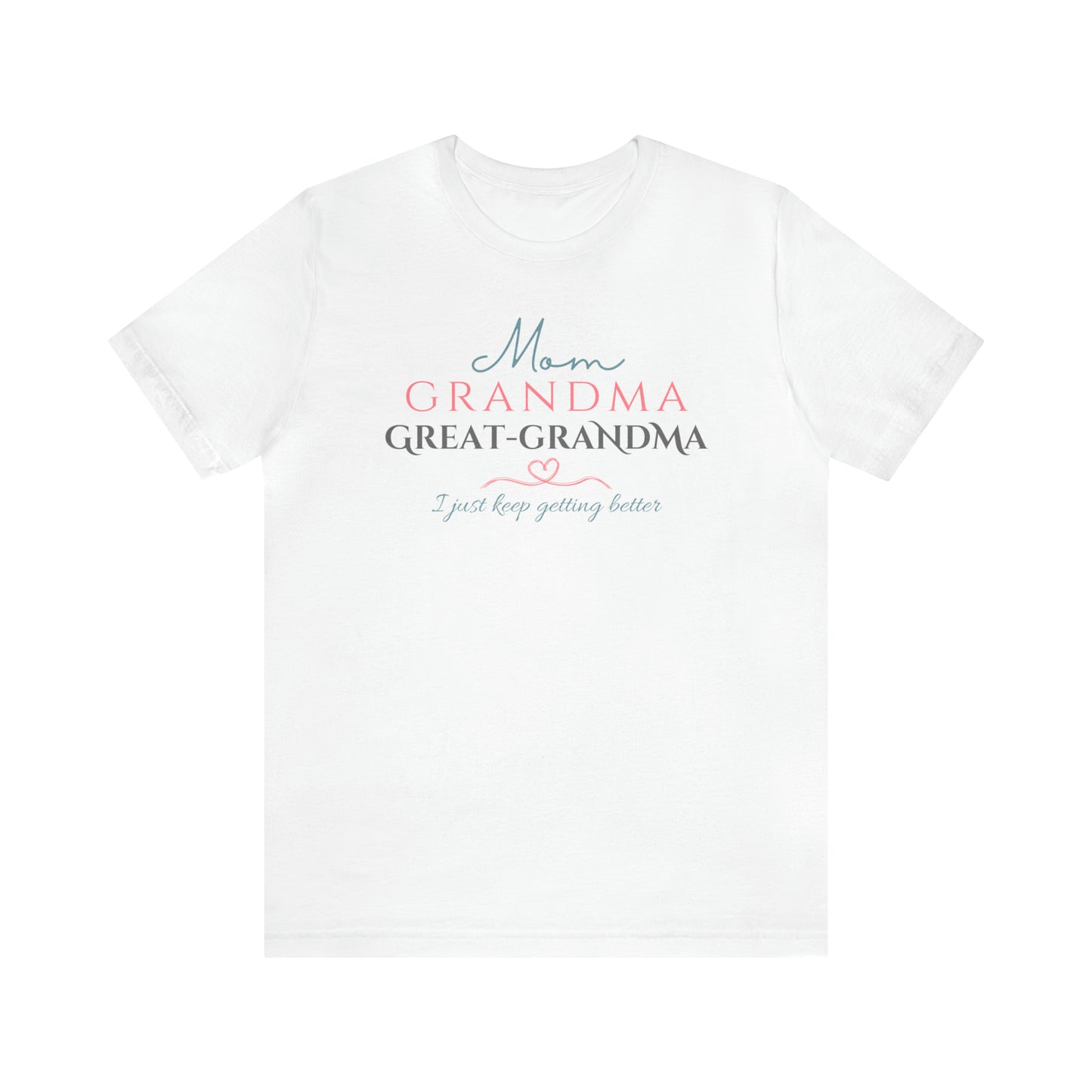 Mom, Grandma, Great-Grandma Shirt - Bella Canvas