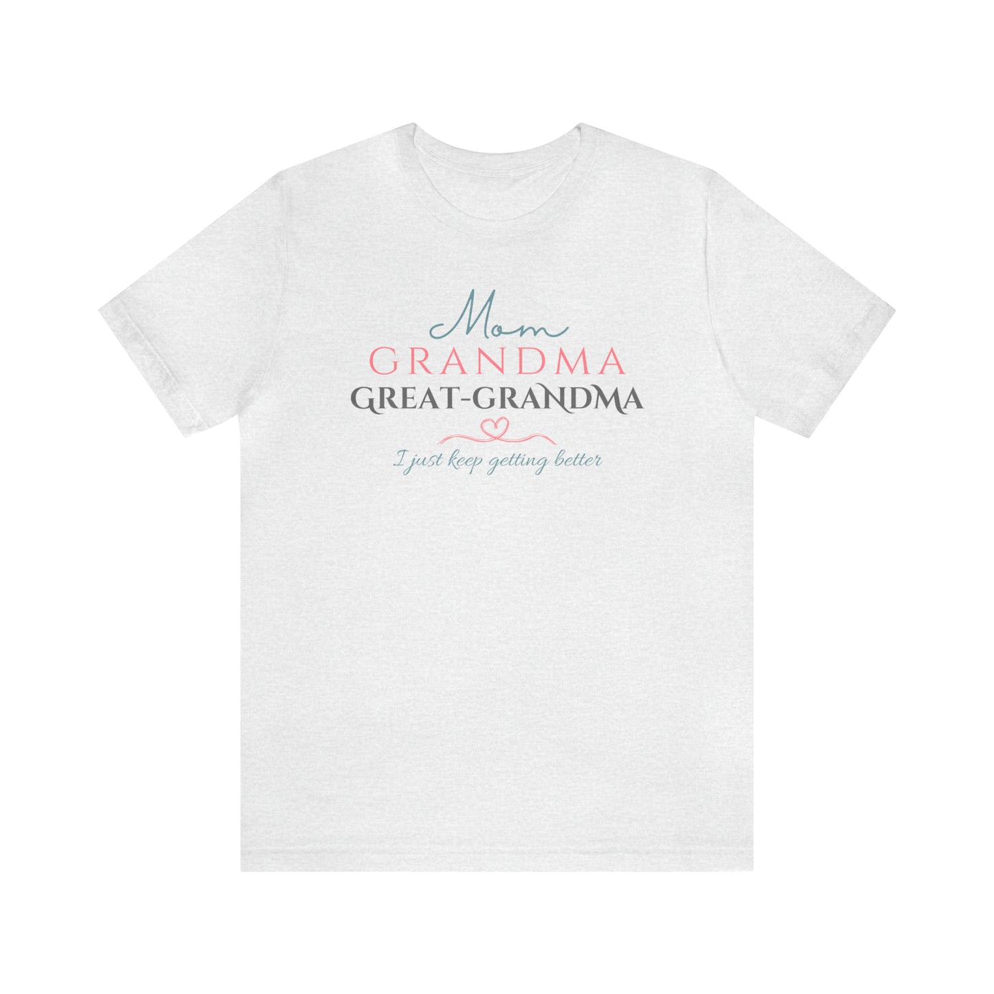 Mom, Grandma, Great-Grandma Shirt - Bella Canvas