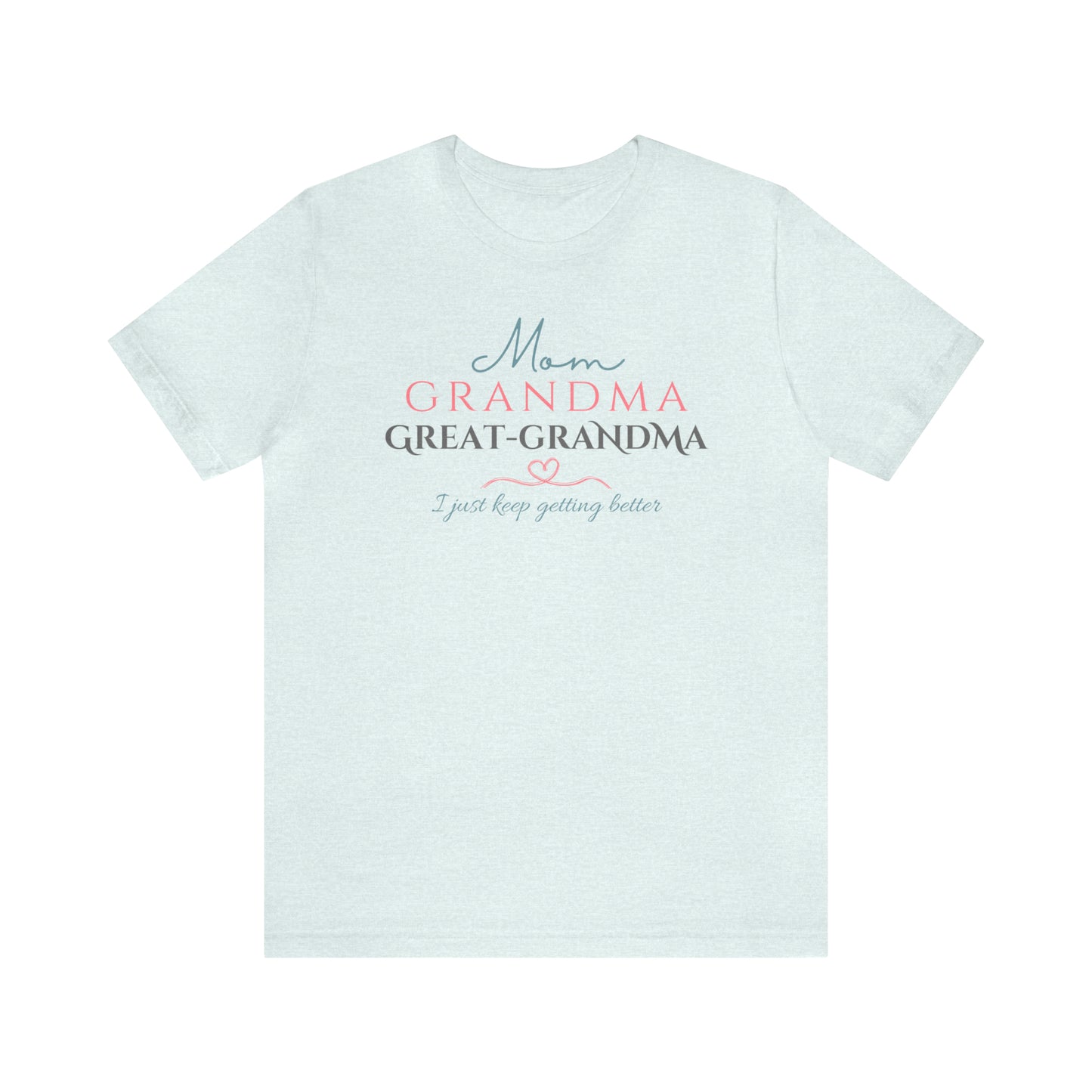 Mom, Grandma, Great-Grandma Shirt - Bella Canvas