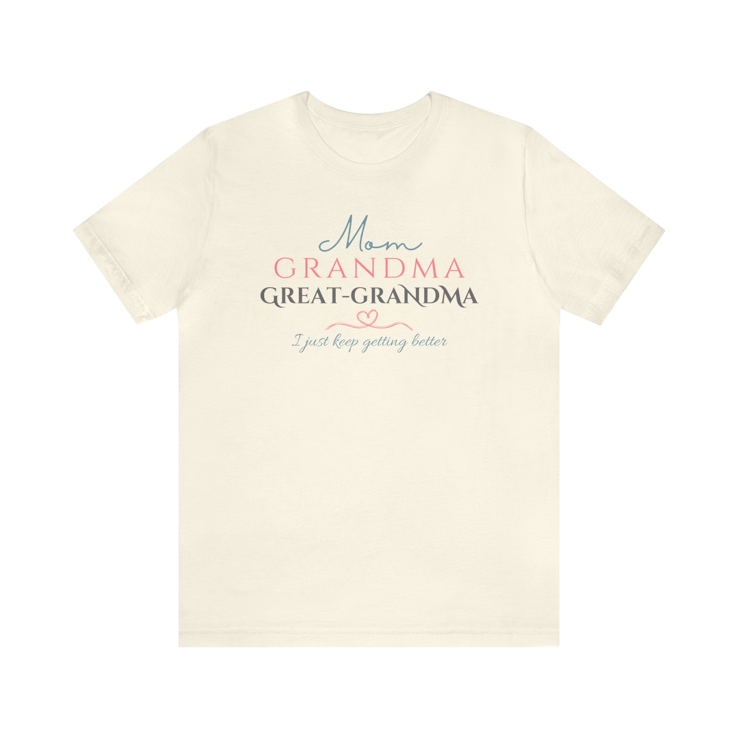 Mom, Grandma, Great-Grandma Shirt - Bella Canvas