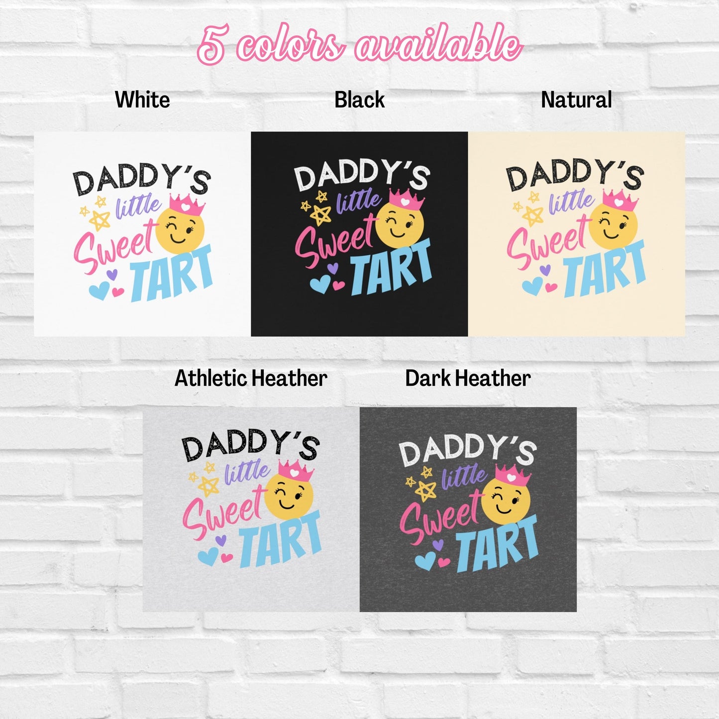 Daddy's Little SweetTart - Toddler Short Sleeve Tee