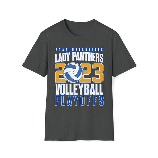 Lady Panthers 2023 Volleyball Playoffs - Unisex Softstyle T-Shirt