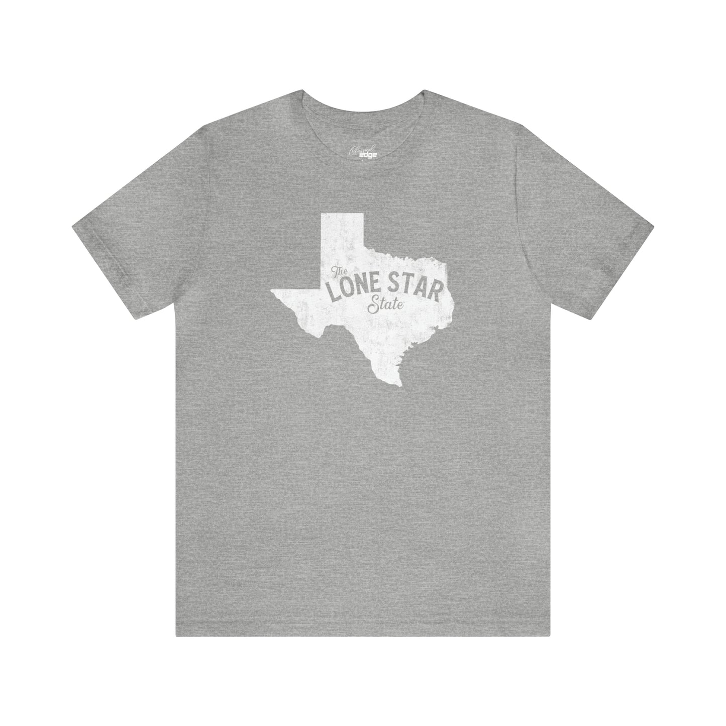 The Lone Star State Solid - Bella+Canvas Adult Short Sleeve Tee