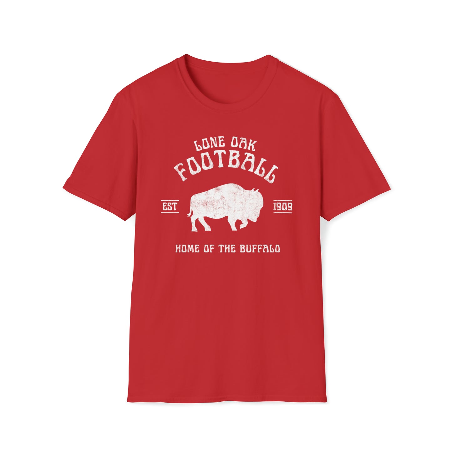 Vintage LO Buffalo Shirt - Unisex Softstyle T-Shirt