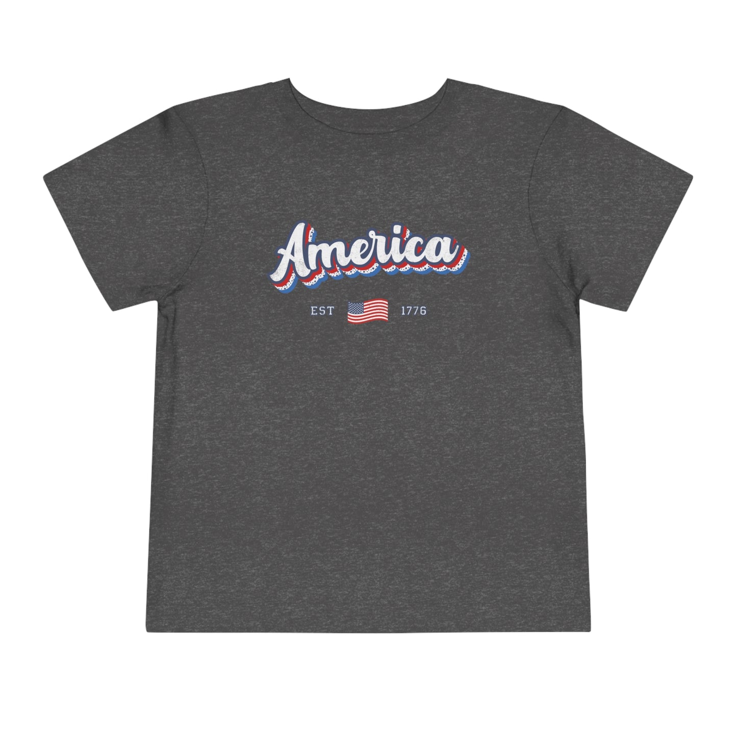 AMERICA est. 1776 - Toddler Short Sleeve Tee