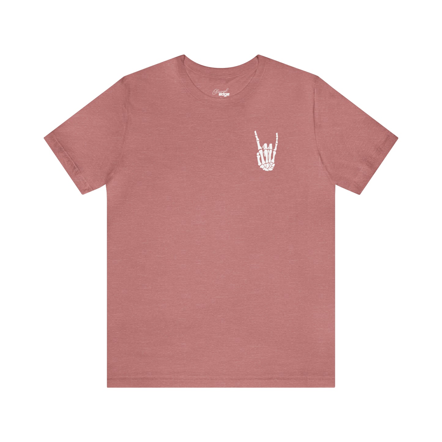 Skeleton Rock - Bella+Canvas Adult Short Sleeve Tee