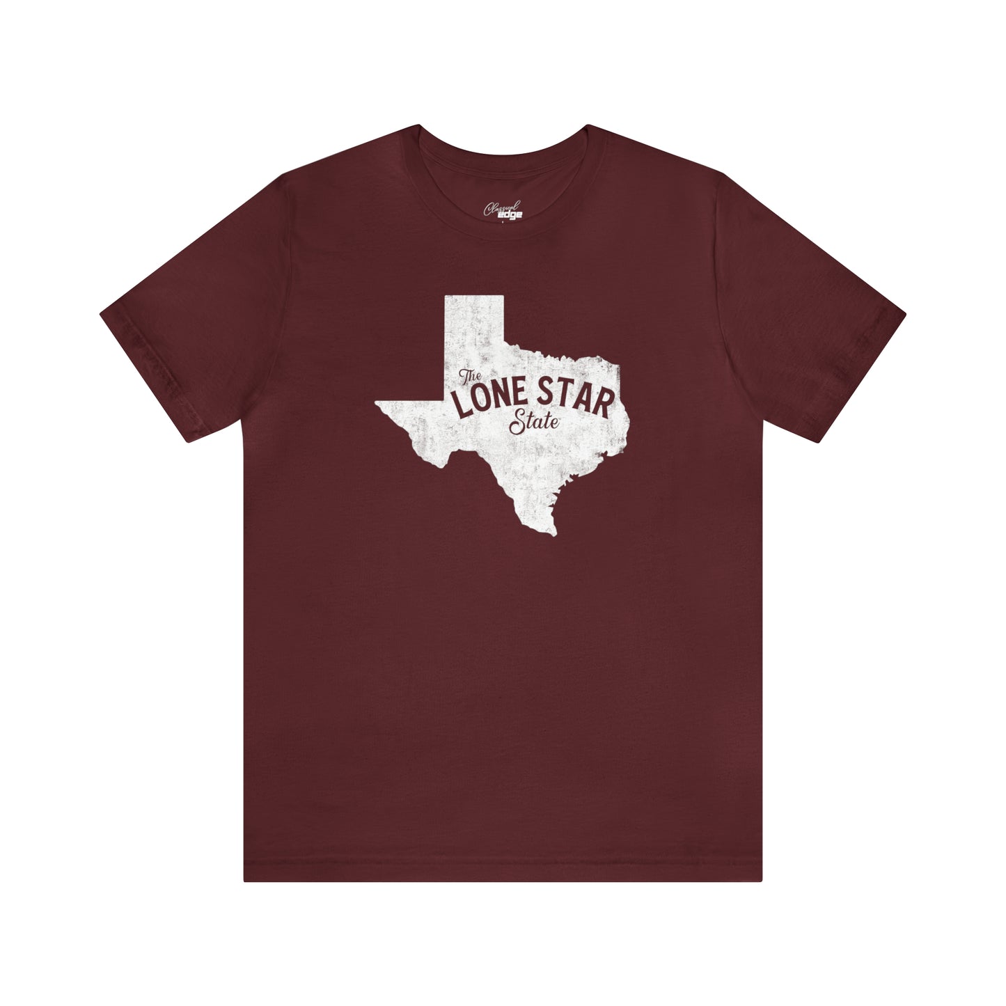 The Lone Star State Solid - Bella+Canvas Adult Short Sleeve Tee