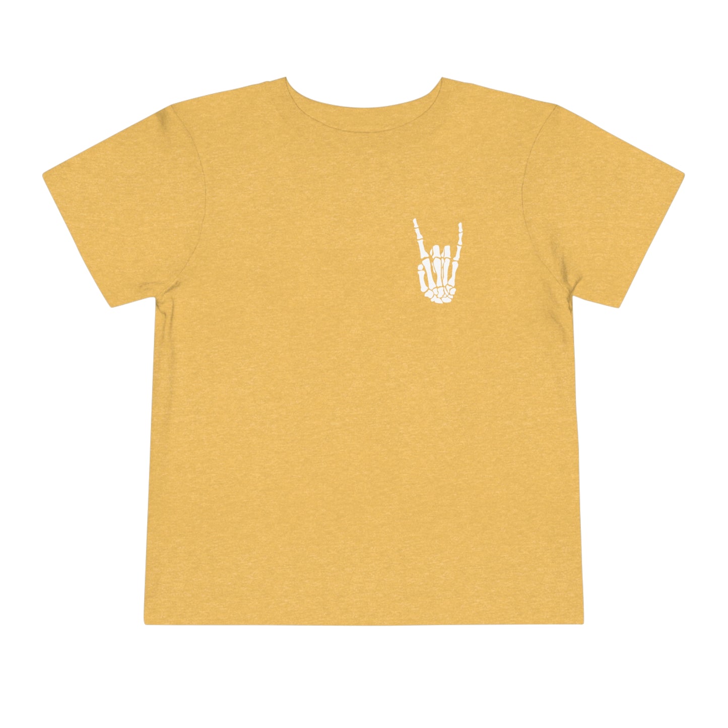 Skeleton Rock - Toddler Short Sleeve Tee