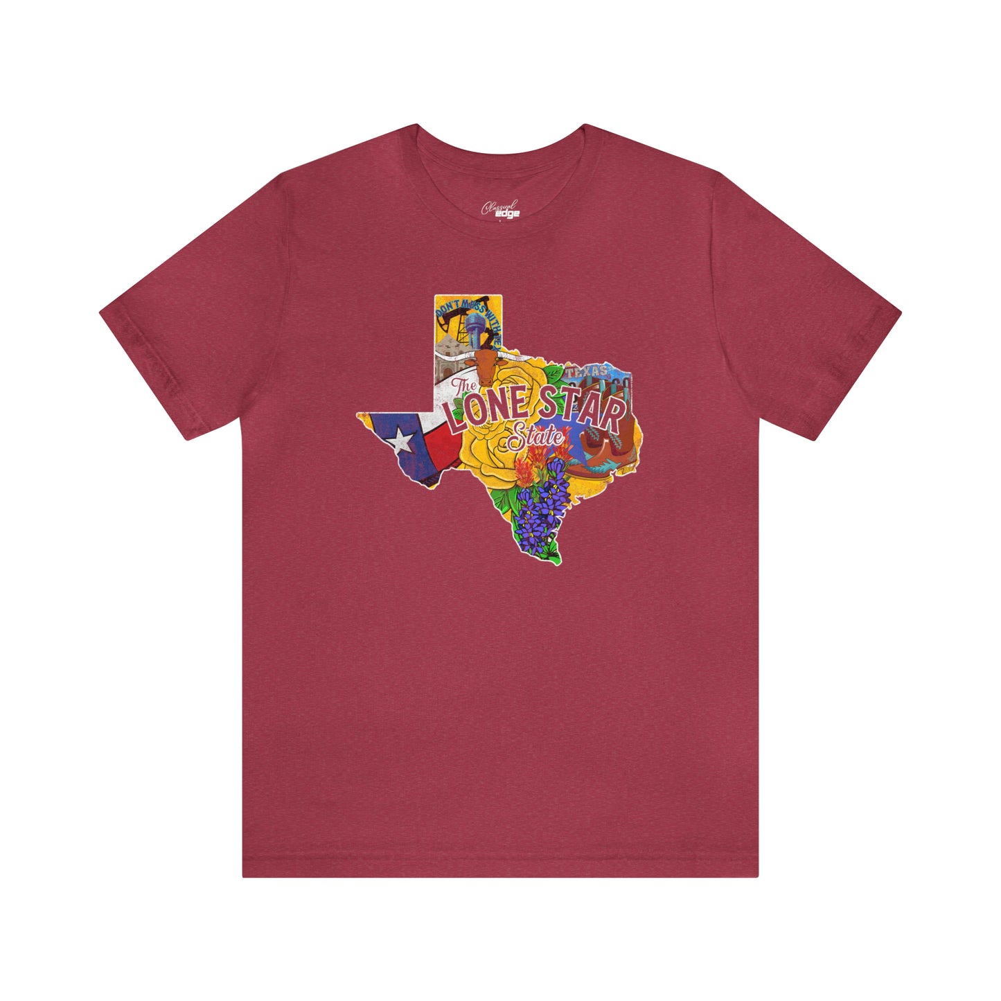 The Lone Star State - Bella+Canvas Adult Short Sleeve Tee