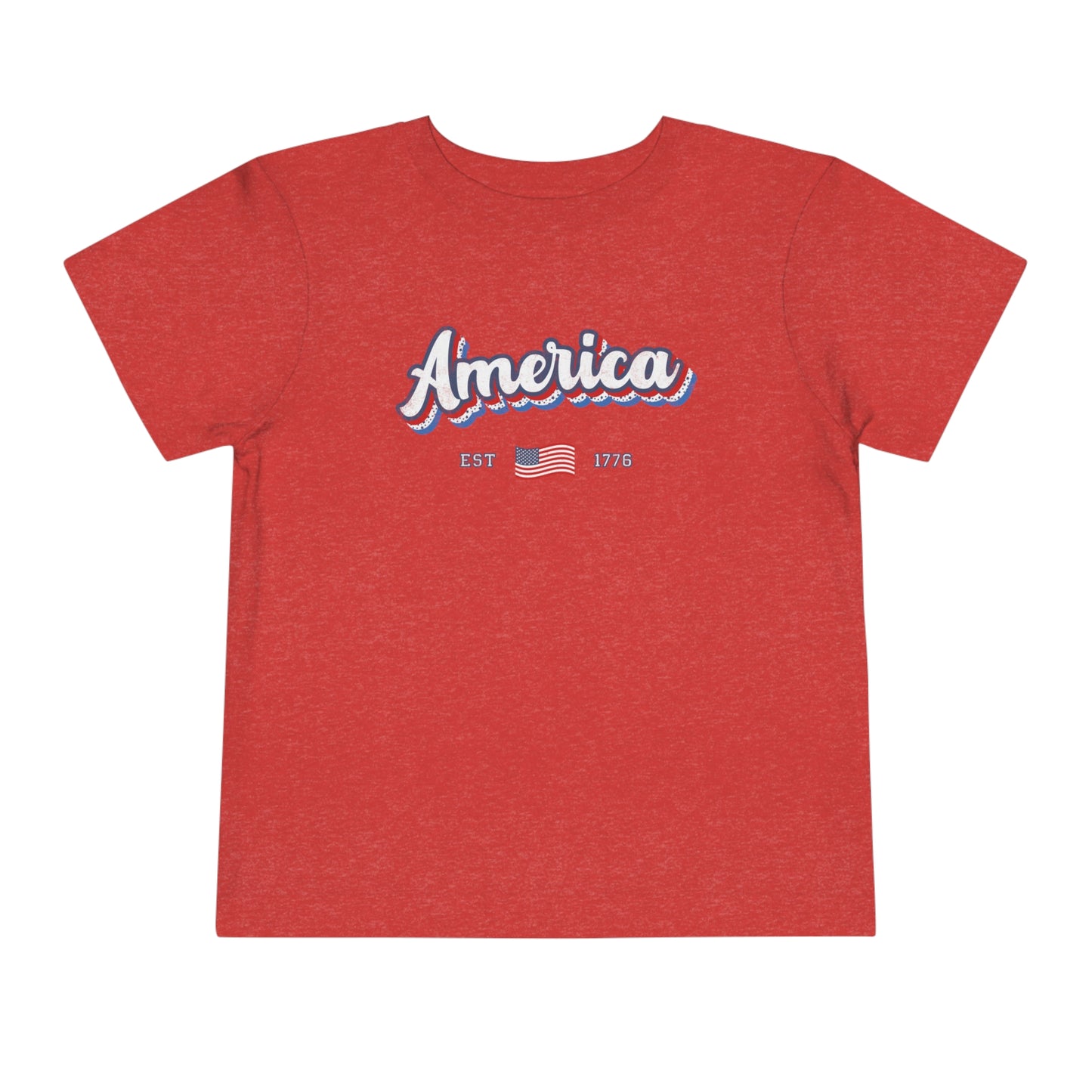 AMERICA est. 1776 - Toddler Short Sleeve Tee