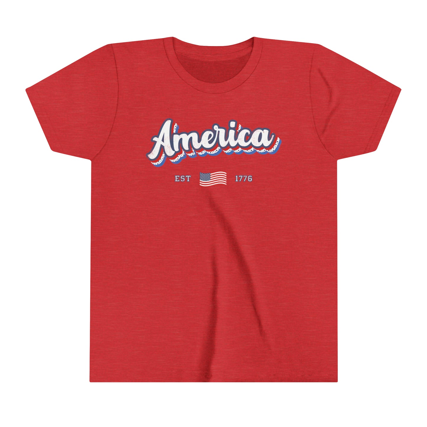 AMERICA est. 1776 - Youth Short Sleeve Tee