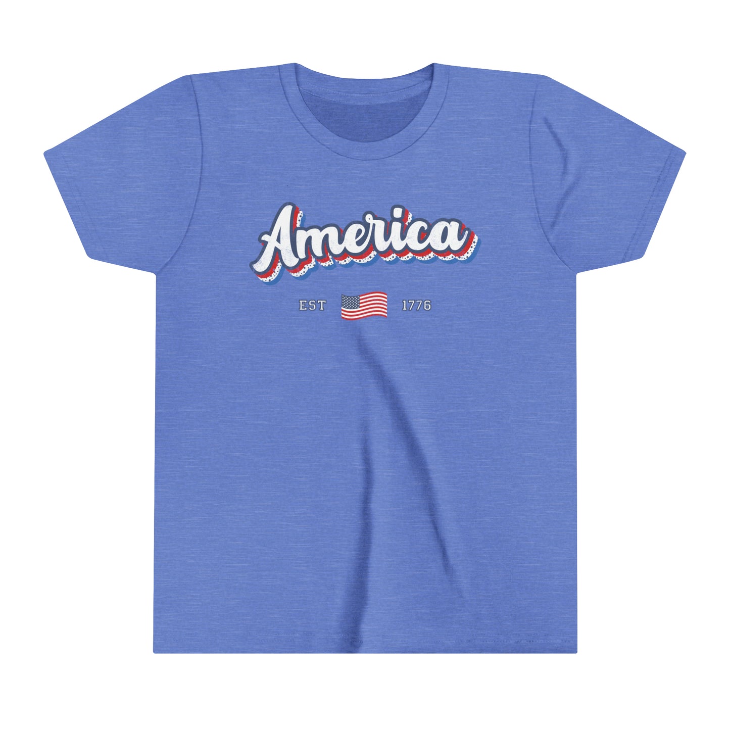 AMERICA est. 1776 - Youth Short Sleeve Tee