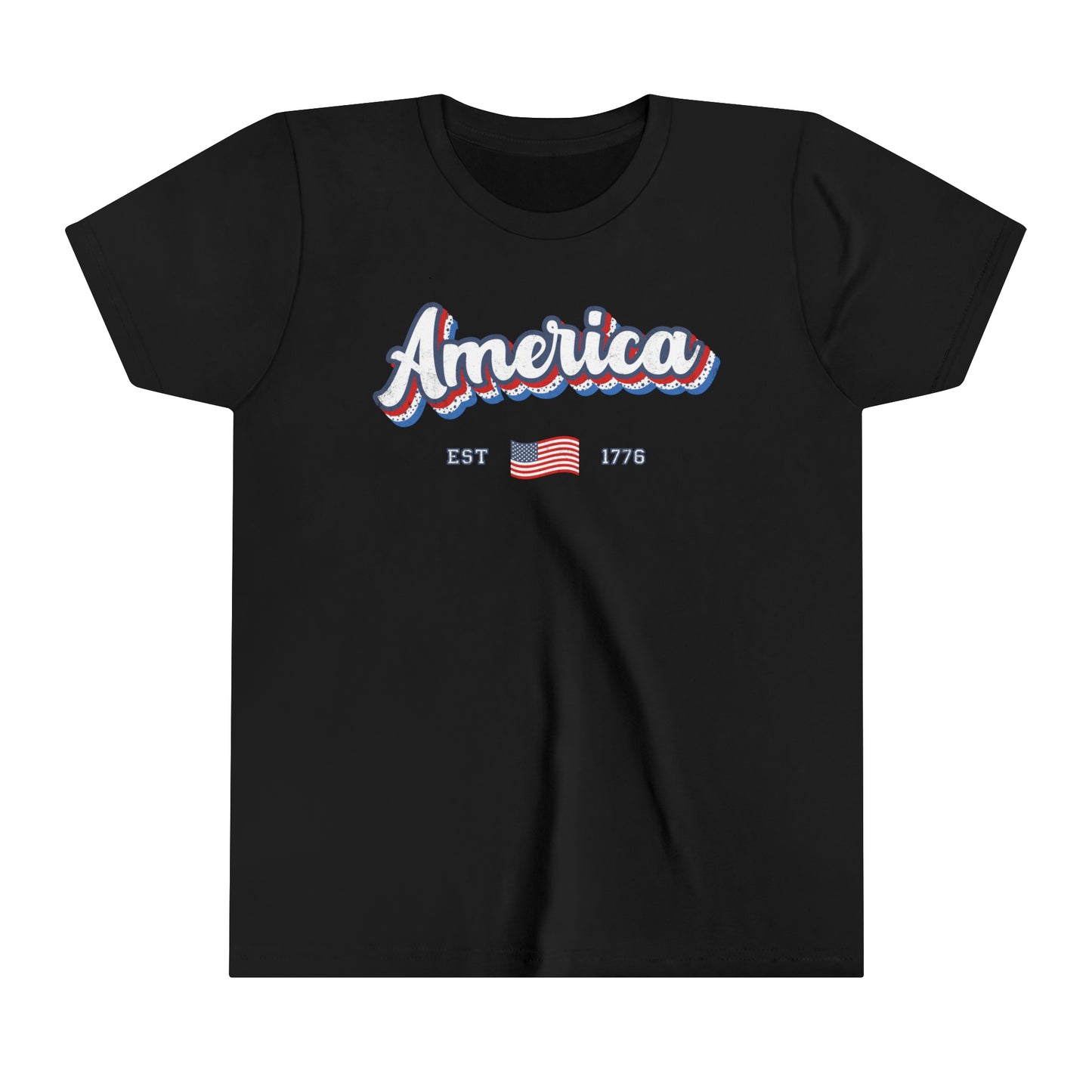 AMERICA est. 1776 - Youth Short Sleeve Tee