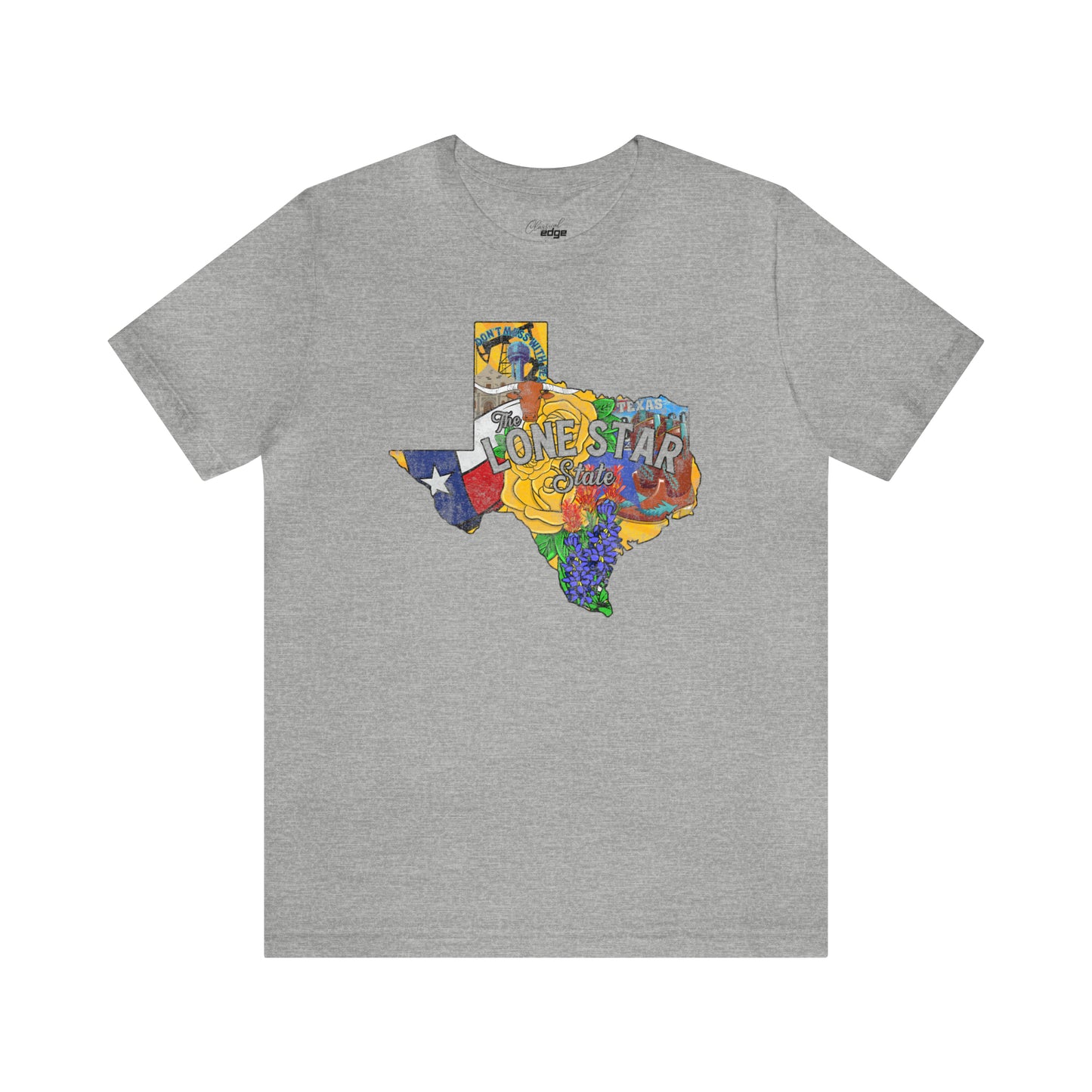 The Lone Star State - Bella+Canvas Adult Short Sleeve Tee