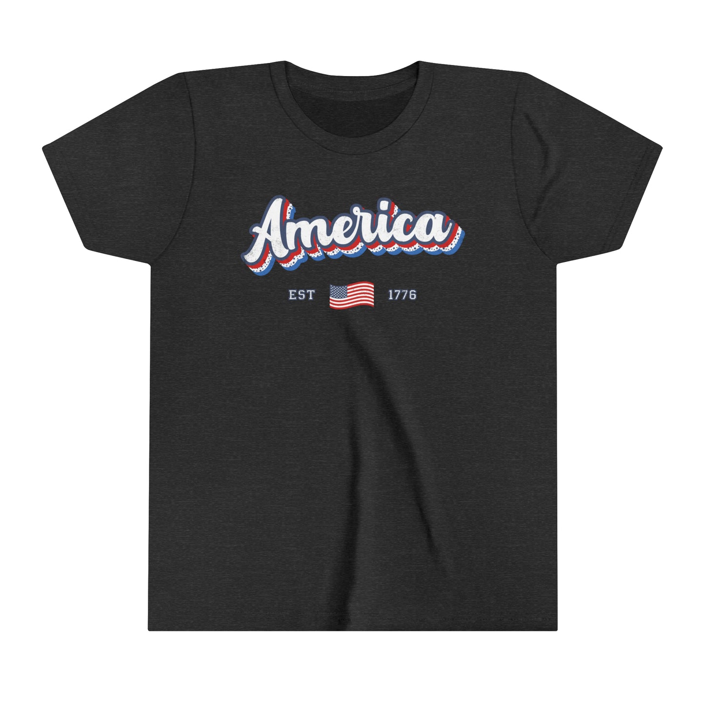 AMERICA est. 1776 - Youth Short Sleeve Tee