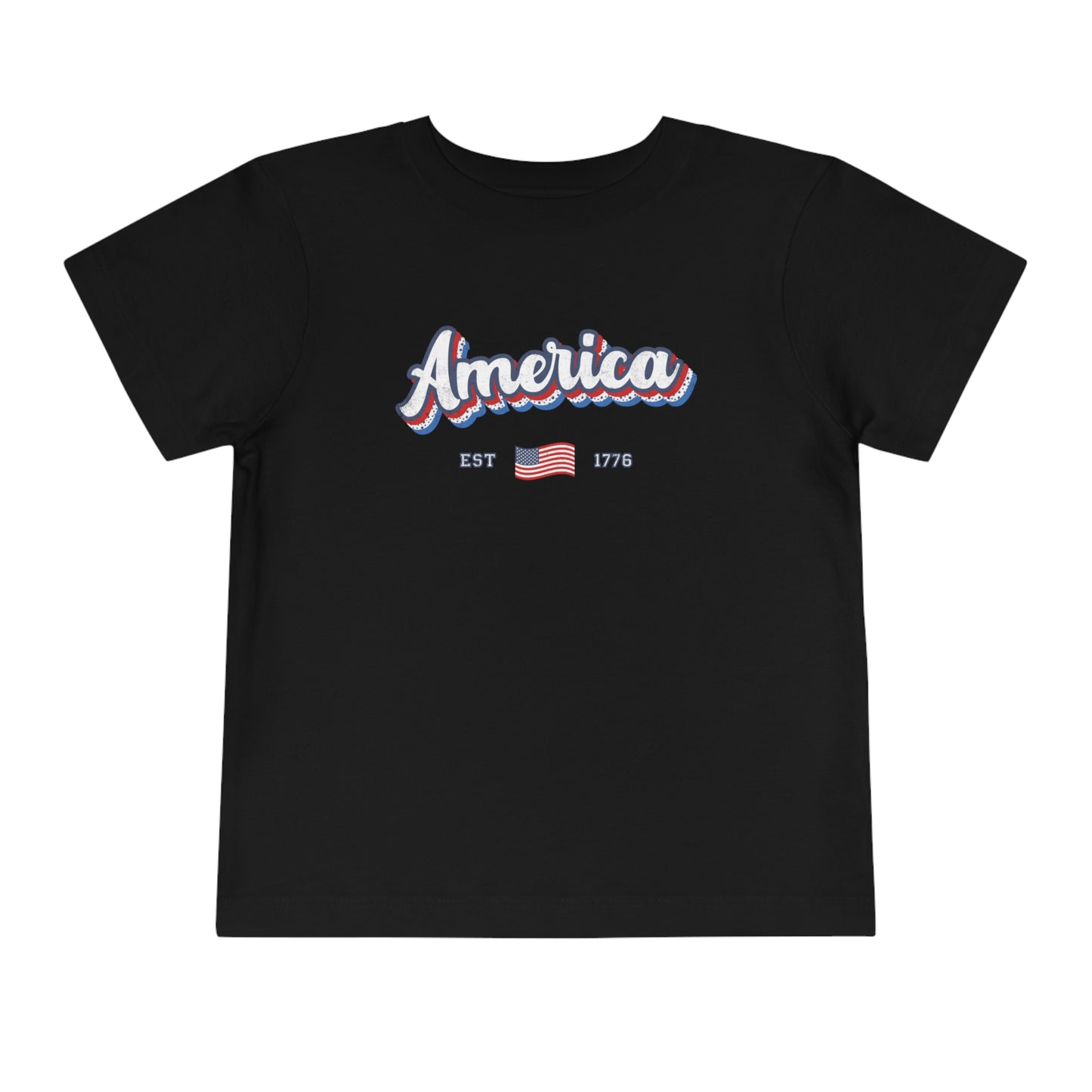 AMERICA est. 1776 - Toddler Short Sleeve Tee