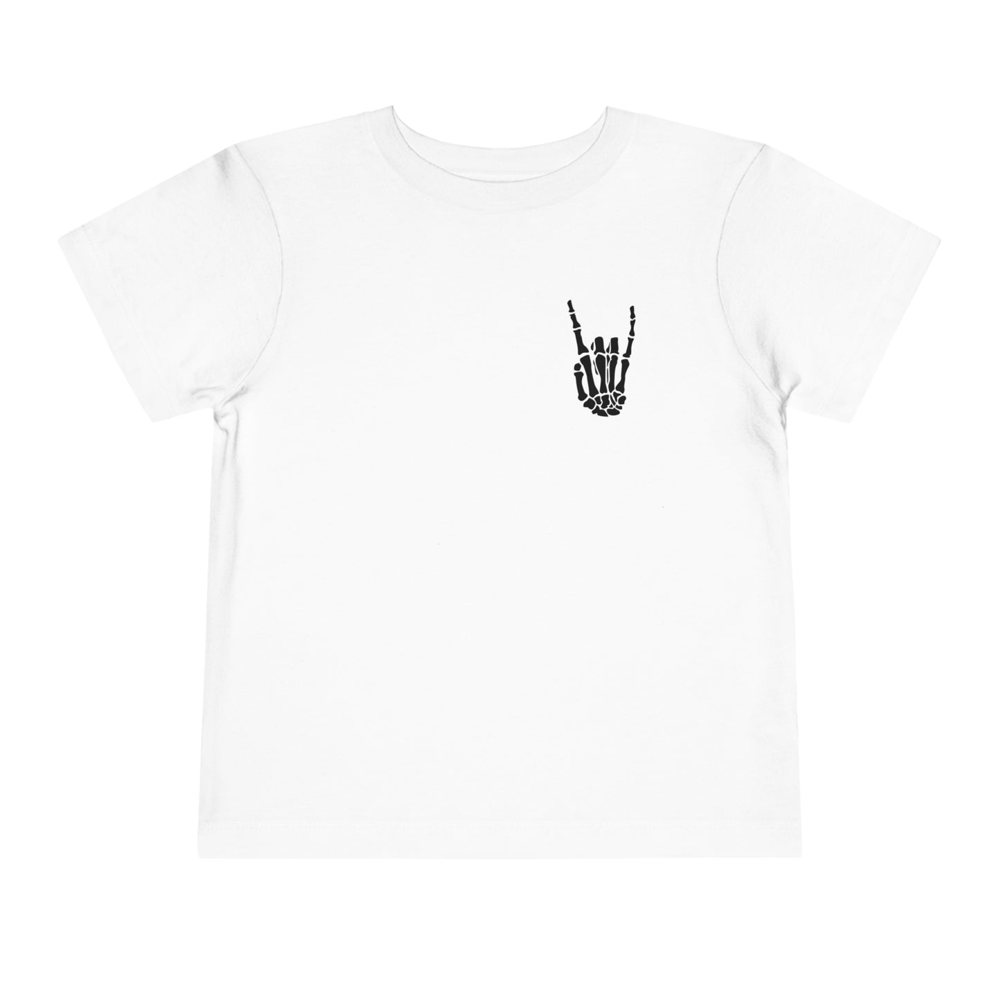 Skeleton Rock - Toddler Short Sleeve Tee