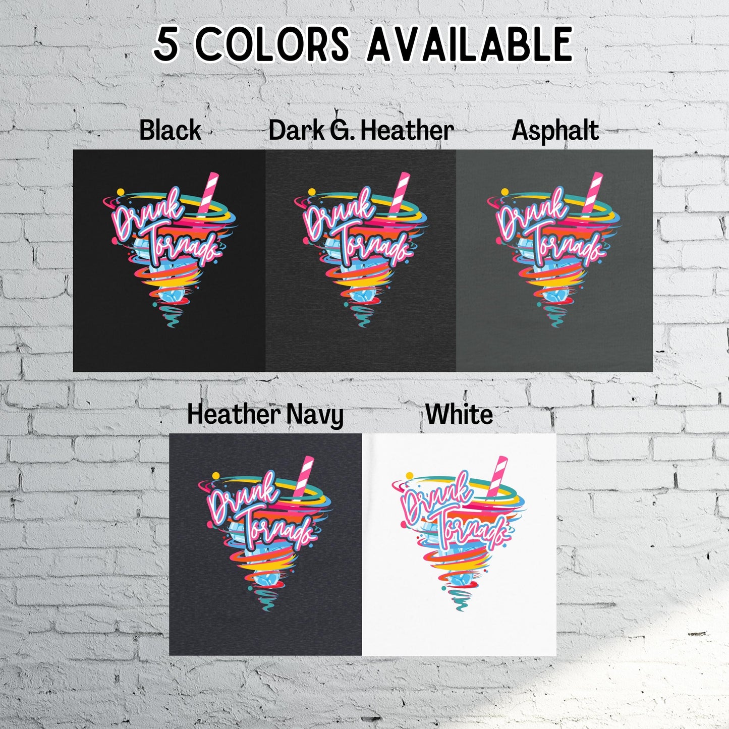 Concert Series - Drunk Tornado - Bella+Canvas Adult Short Sleeve Tee