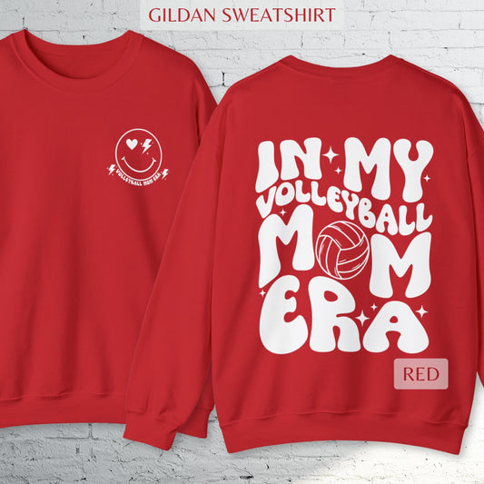 Volleyball Mom Era - Heavy Blend™ Crewneck Sweatshirt