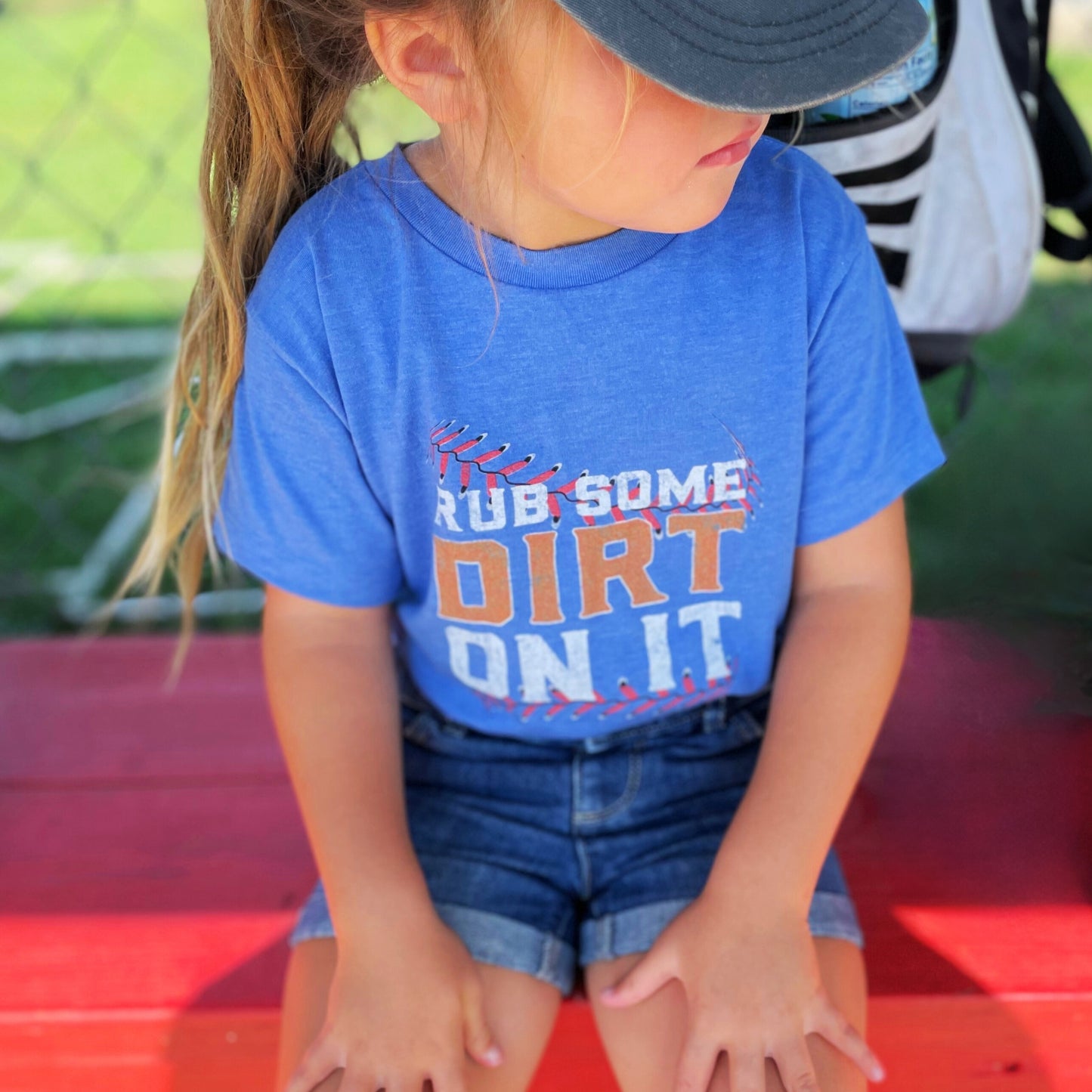 Baseball - Rub Some Dirt On It - Toddler Short Sleeve Tee