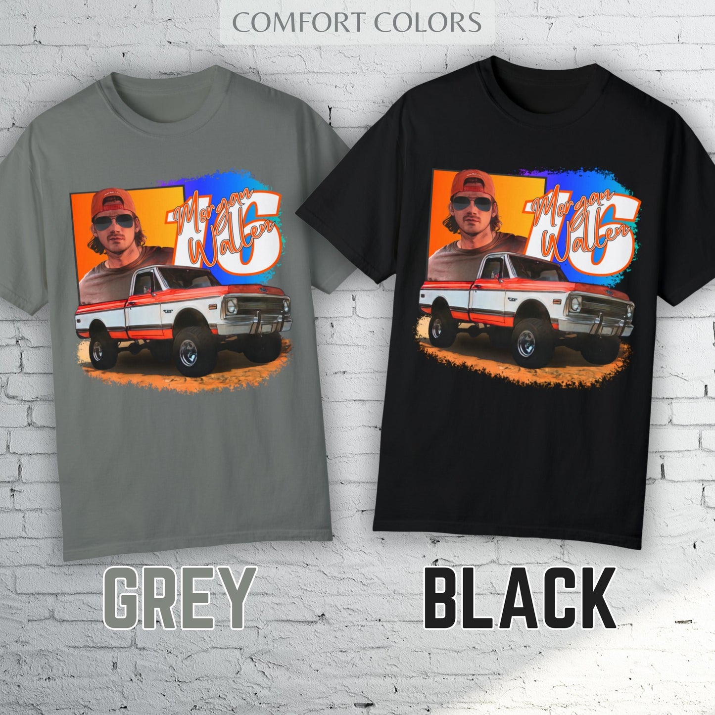 Concert Series - Morgan Wallen - Unisex Garment-Dyed T-shirt